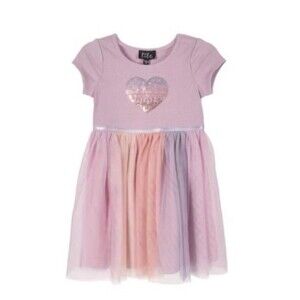 Lilt Toddler Girls Short Sleeve Tutu Dress Size 3T Pink